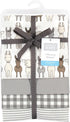 Hudson Baby Unisex Baby Cotton Flannel Receiving Blankets, Farm Friends Cream, One Size by Hudson Baby