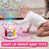 Baby Toys 6 to 12 Months, 4 in 1 Ocean Rotating Projector, Light Up Musical Toys for 6-18 Months, Educational Birthday