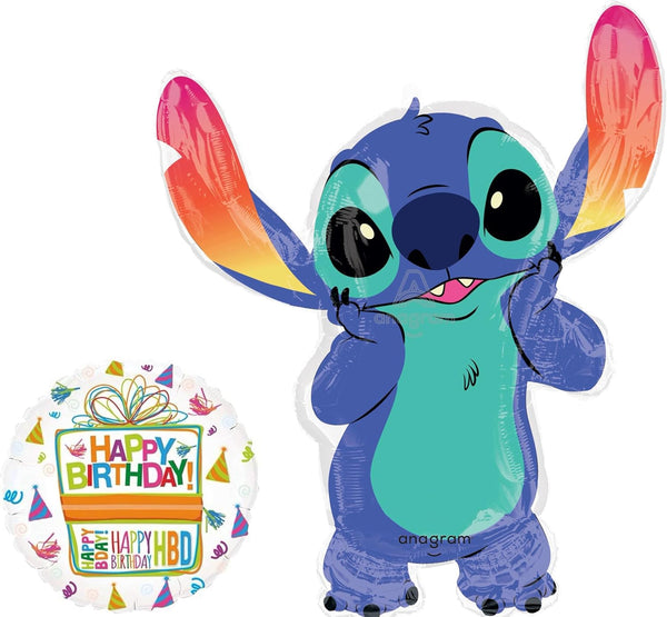 Anagram 33" Stitch Super Shape Foil Balloon, BQ_4164