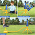 TEMI Rocket Launcher for Kids, 12 Foam Rockets and Launcher Pad, Outdoor Toys for Kids 3-6 Years Old