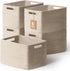5 Pack Woven Storage Baskets for Shelves, Decorative Basket Organizer Storage Bins