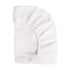 100% 360, Babyletto Organic Cotton Mini Crib Sheet, GOTS-Certified, Fitted Ultra-Soft and Breathable Muslin - Plain