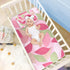 SyXIOP 28" 52" Henri Style Leaf Petal Colorful Cooling Baby Crib Mattress Cover x Absorbent Mattress Protector Pads