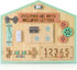 Montessori Busy Board for Toddlers - Personalized Sensory Toys with 11 Activities, Solid Wooden Activity Board