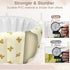 Mink Newborn to Toddler Bath Tub,Inflatable Baby Bathtub with Built-in Air Pump,Portable Travel Shower Basin with Back