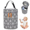 Wedhapy Breastmilk Cooler Breastmilk Storage Bag 5.5x7.5 Inch Cylindrical Cooler Bag with Zipper