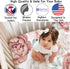 Sweet Jojo Designs Fitted Baby Crib Sheets (Boho Pink Floral) for Girls, Infant Nursery, Toddler Room - Standard Size