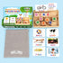 BenBen Educational Toys - Montessori 110 Flash Cards CVC Word Builder for Kids 3-6, Alphabet Learning and Spelling Games