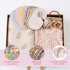 QFGasre Closet Closet 8 24+ 8pcs Baby Dividers Nursery Decor Baby Clothes Organizer Double-Sided Clothes Size Hanger