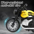 MQDMINI 4-Pack 3-12 Pull-Back Motorcycle Toys - Friction Powered Kids Toy Cars with Lights, Sounds & Automatic Drive