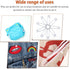 LIQWEI 50 2.2 Inch Pcs Diaper Pins, Plastic Head Safety Pin with Safe Locking Closures, Cloth Diaper Nappy Pins