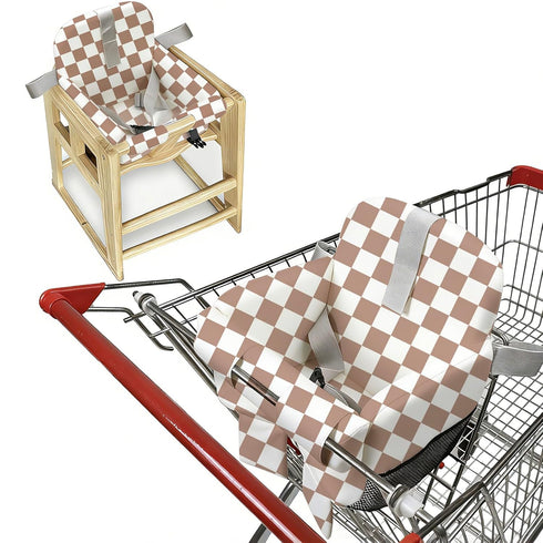 OZRVYNDAREL Padded Shopping Cart Cover for Baby Boy & Girl, High Chair Cover