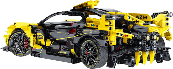 STEM Mechanical Transmission Engineering Building Toy, 1103 Pcs 1:14 Scale Super Car Blocks Take Apart Kit