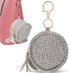 Holibanna Portable Pu Bag Pouch with Clip Versatile Zippered Case for Pacifiers