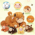0 1 2 3 4 5 6 7 8+ Mommy 4 Set, KMUYSL Highland Cow Stuffed Animal for Girls Ages Years Old, Cow Animals Plush Toys