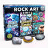 ArtSkills Rock Painting Kit - 18 Rocks - Geode, Mandala & Glow