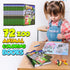 72Pcs 9"x11" (Pack 72) Zoo Animal Coloring Books Bulk for Kids - Animal Party Favors with Jungle Safari Animals