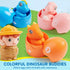 1 2 3 Counting, 9 Play-Act Learning Toy for Toddlers Years Old, Matching & Sorting Montessori Learning Dinosaur Train