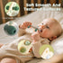 Arudyo Baby Teething Toys Silicone Car Teether for Baby BPA Free Sensory Chew Toy (Green)