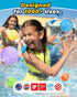 SOPPYCID 18PCS Reusable Water Balloons, Quick Fill Magnetic Self-Sealing Water Splash Bomb for Summer Fun
