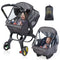 Car Seat Rain Cover, Compatible with Doona Infant Car Seat Stroller, Universal