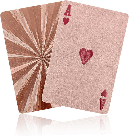 Unique Starflare Waterproof Playing Cards - Premium Pack of Cool Plastic Playing