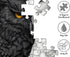 PICKFORU 1000 Yin Yang Owl Puzzle for Adults PiecesBlack and White Puzzles Owl Flowers, Impossible Difficult Hard Bird