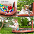 Swimming Summer Jasonwell Inflatable Kiddie Pool Sprinkler - Splash Pad for Kids Toddler Pool Outside Children Ball Pit