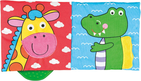Galt Jungle Teether Soft Fabric Book for Babies