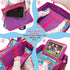 Kids Travel Tray, Waterproof Car Tray for Kids, Lap Desk with Storage for Toddler Travel