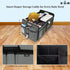 Baby Diaper Caddy Organizer with Changing Mat - Portable Car Caddy for Newborn Essentials, Diapers & Wipes, Perfect