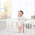 Sweet Jojo Designs Fitted Baby Crib Sheets (Pink and Purple Shabby Chic Butterfly) for Girls, Infant Nursery, Toddler