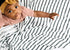 Copper Pearl Large Premium Knit Baby Swaddle - City Design