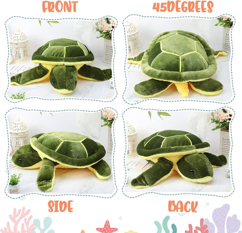 Civaner 30 Inches Soft Plush Sea Turtle Stuffed Animal, Giant Plush Pillow Toy for Birthday Graduation Gifts.