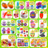 200PCS KissFree Easter Egg Fillers, Easter Basket Stuffers for Kids - Assorted Easter Toys for Egg Stuffers, Egg Hunt