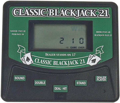 Classic Blackjack 21 Electronic Handheld Game Electronic Games