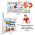 0-3-6-12-18 6 12 1-2 Girls,8 Baby Books Toys Gifts, Touch and Feel Cloth Crinkle Books for Babies,Infant Toddler Baby