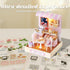 Flever Miniature Dollhouse DIY Kit - Sweet Talk Room with Furniture