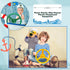 Steering Wheel Playset - Plastic Swingset Steering Wheel for Kids Outdoor Garden Playground Accessories (Red, Blue,