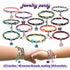 EROHOYA Friendship Bracelet Making Kit for Girls, Art and Craft DIY Jewelry Maker Kits for Birthday Gifts