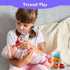 Baby Doll Bottles Playset with Magic Disappearing Milk & Juice, 6pc Doll Feeding Accessories