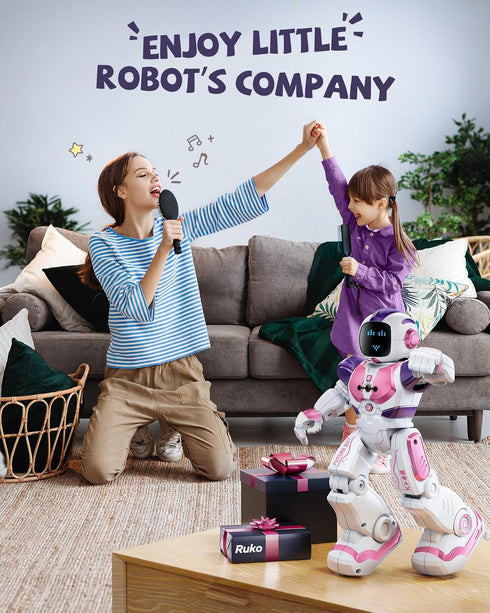 6088 Programmable 3 4 5 6 Ruko Dancing Robot for Girls with APP Control, Remote Control, Gesture Sensing Control