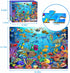 Puzzles for Kids Ages 6-8 8-10 Year Old - Ocean Underwater World, 200 Pieces Jigsaw Puzzles