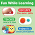 3+) Creativity for Kids Pom Pom Pictures: Animals - Preschool Learning Activities, Sensory Toys for Toddlers, Toddler