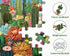 Succulent Puzzles for Adults - 1000 Pieces Cactus Flower Garden Jigsaw Puzzles as Wall Art Decor