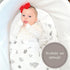 100% Cozy 47 47 Inches LollyBanks Baby Blanket, Cotton Muslin Swaddle Blankets for Boys, Large x Newborn Blanket, Soft