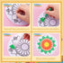Vertintong 48 24 Pcs Sand Painting Mandala Coloring Craft Kits Mandala Sand Art Kits Pictures with Sands Options