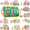 CHEFAN 12 Pack Felt Board Stories Set,Fairy-Tales Flannel Board Stories with a