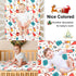 HomGoodz 52 28 Inches Christmas Crib Sheet for Baby Boys Girls x Gift Fitted Crib Sheets for Standard Crib and Toddler