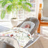 SDMKA Cozy 30 40 Inch Baby Blankets for Boys Girls Watercolor Wildflower Super Soft Warm Crib Blanket Double Layer